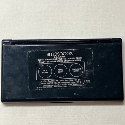 Smashbox L.A. LIGHTS Blush & Highlight Palette MALIBU BERRY - Picture 3 of 3