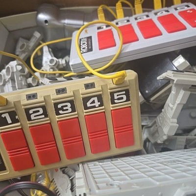 Robotix Building Toy Parts Lot 1984 Milton Bradley Vintage