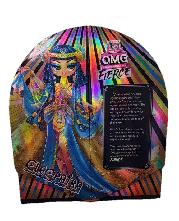LOL Surprise OMG Fierce Collector Cleopatra Fashion Doll with Shipper! NEW!