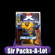 2024 Marvel Masterpieces 92 Platinum - Strong Guy #85-V Variant Covers