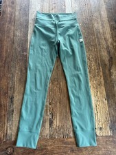 VUORI Daily Form Legging Jogger Cuff Drawstring Waist Buttery Soft Green XS