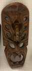 Lot Of 3~Carved Wood Masks Hawaii Tiki Tribal Devil Art~11” & 9” — photo 4