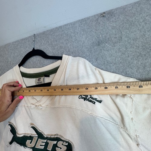 Vintage Reebok NFL New York Jets Langarmshirt Herren XL Gridiron Classic Y2K - Bild 11 von 11