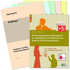 Der Einstellungstest / Eignungstest zur Ausbildung zum Kaufm ... 9783956241413