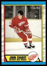 1989-90 O-Pee-Chee John Chabot Detroit Red Wings #225