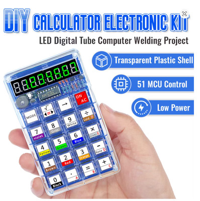 DIY Soldering Calculator Kit   Learn Electronics & Build Your Own Functional Cal