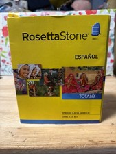 Rosetta Stone ESPANOL - Version 4 - Level 1, 2, 3 Latin Version