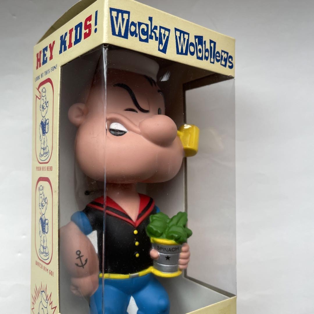 ファンコ　ポパイ Wacky Wobblers フィギュア WACKY WOBBLER POPEYE EXCLUSIVE 6
