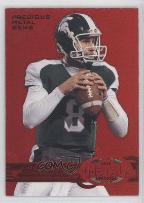 2012 Fleer Retro 1997-98 Metal Red PMG /100 Kirk Cousins #M-67 Rookie RC rf2