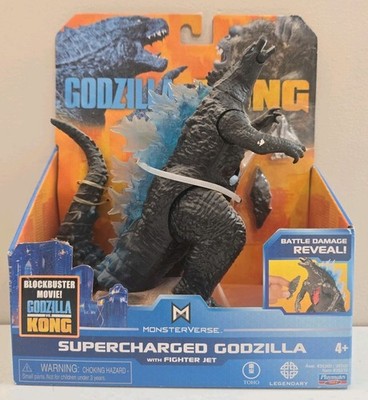 Playmates Monsterverse GODZILLA VS KONG Supercharged Godzilla 6'' Action Figure