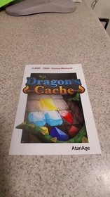 Dragon's Cache (Atari 7800 Homebrew) Cart And Manual Only