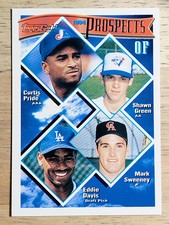 1994 Topps Gold #237 Curtis Pride/Shawn Green/Mark Sweeney/Eddie Davis