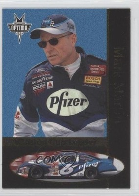 2001 Press Pass Optima Gold Mark Martin #G45 HOF 3a3