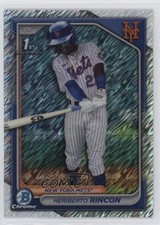 2024 Bowman Chrome Prospects Shimmer Refractor Heriberto Rincon #BCP-172 4k8