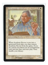 MTG -  Academy Rector - Normal - Urza's Destiny - Moderately Played