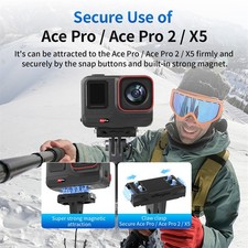 Camera Magnetic Quick Release Mounting Bracket Adapter For Insta360 X5/Ace Pro 2