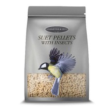 Image of Johnston & Jeff Suet Pellets with Insects - Wild Bird Food 1Kg