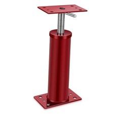 Pack Adjustable Jack Post Height Range, Basement Floor House 12"-16" 2 Red