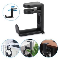 360  Gaming Headphone Hanger Display Stand Holder Hook Under Desk Headset Mount