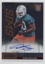 2013 Rookies & Stars Longevity Rookie Ruby Signatures 130/149 Dion Sims Auto fm0