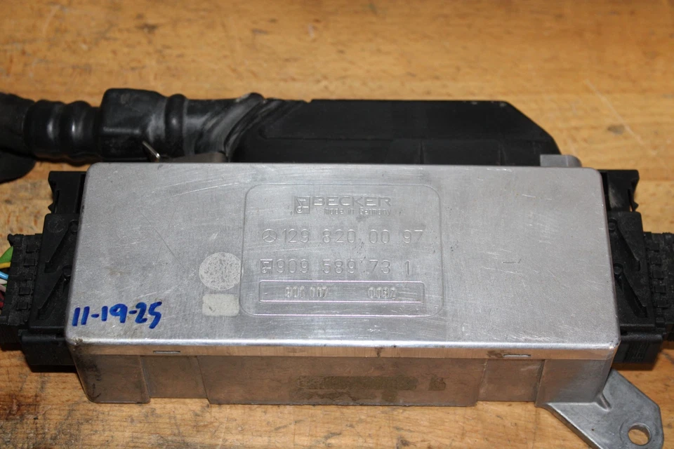 Módulo de control superior convertible Mercedes 300SL 500SL 600SL 1990-1993 1298200097 Foto 4 de 4