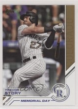 2017 Topps Topps Salute Memorial Day Trevor Story #S-47 0e3