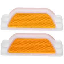 2 Pcs Driveway Markers Reflectors Reflective Fence Construction Sign