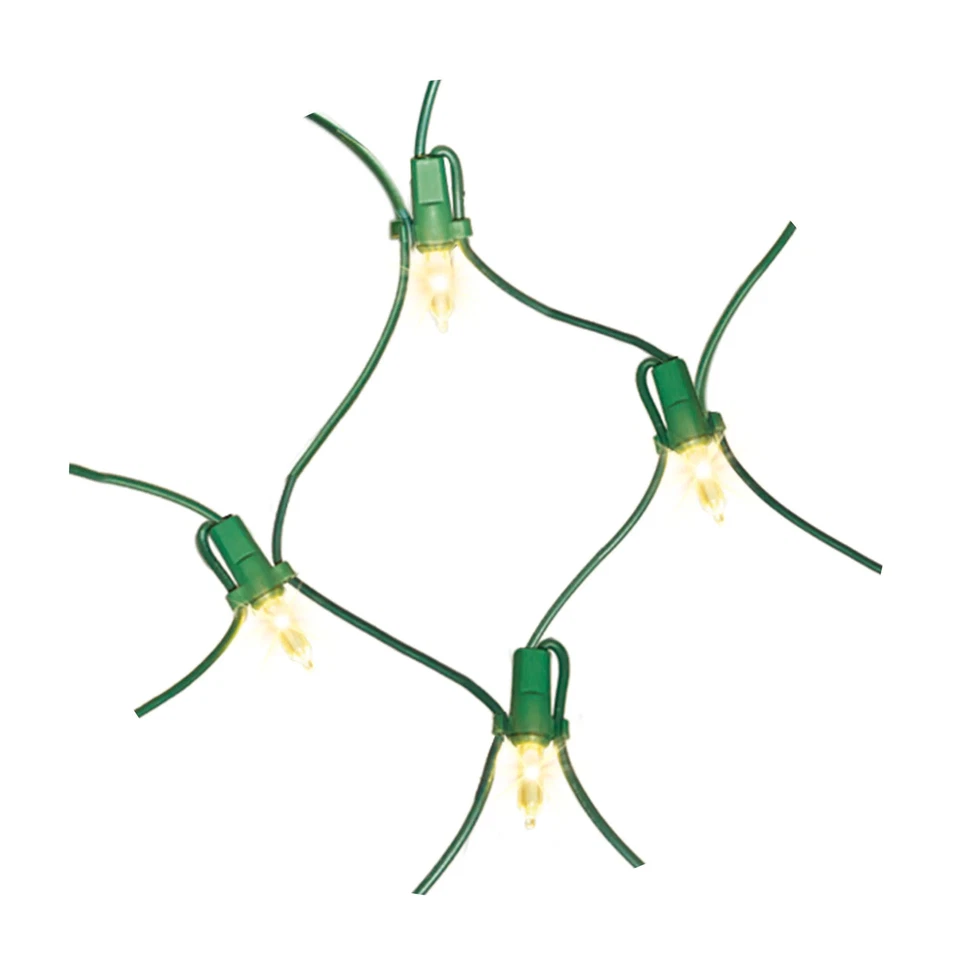 Indoor/Outdoor 150-Count Incandescent Christmas Net Lights, Clear, 6' X 4' - Image 3 of 4