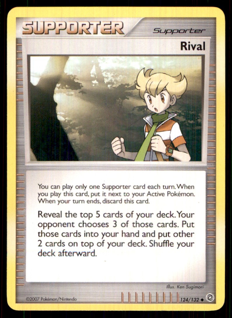 2007 Diamond & Pearl - Secret Wonders Rival Uncommon #124