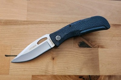 GERBER 425 EZ OUT Knife Made In Portland Oregon USA Lockback Black - 793