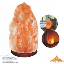 HIMALAYAN SALT LAMP CRYSTAL PINK ROCK SALT LAMP NATURAL HEALING 100% GENUINE