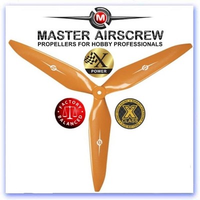 Master Airscrew 11 x 10 3-Blatt (CCW) Propeller Power X-Klasse Giant Racing D...