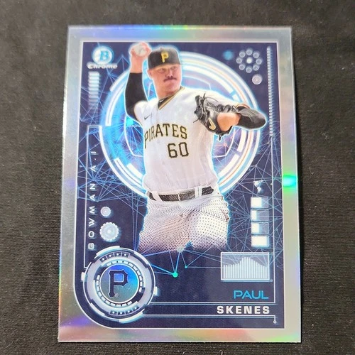 2024 Bowman Chrome - Bowman AI Silver #BAI-15 Paul Skenes Rookie Card