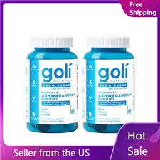Goli Zero Sugar Gummies 2pcs Ashwagandha Vitamin D Maca L-Theanine