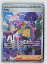 Iono Holo Special Illustration Rare SV: Paldean Fates 237/091 NM