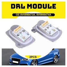 Pair 8V0998473A 8V0998474A For Audi A3 S3 Rs3 Led Xenon Headlight Drl Module UK