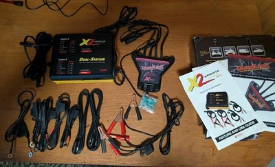 PulseTech X2Xtreme Dual Station XC-2 QuadLink Multi Battery Charger To 8 Units