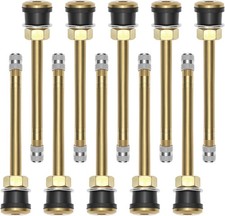 Tr572 Brass Commercial Valve Stems 10 Pack Replacement Truck Tire Valve Stems