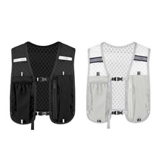 Reflective Running Vest With Phone Holder Running Backpacks Water Bladder Pack