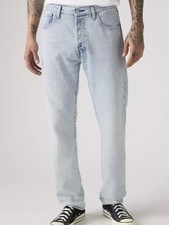 Levi's Premium Men's 501 Original Thermodapt Jeans Size 34 X 32 Light Wash