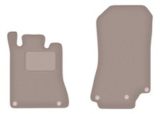 Fu&szlig;matten Automatten Velours Beige f&uuml;r Mercedes SL R129 1989-2001 2-tlg