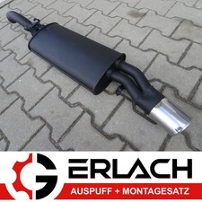 Endschalldämpfer für Vw Corrado 1.8i 16V 1988-1991 Auspuff 7113