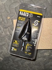 Klein Tools QRST11 Quick-Release Step Drill Spiral Flute 7/8 to 1-3/8-Inch