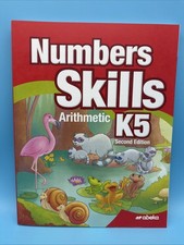 Abeka Number Skills K5 Student Kindergarten A...