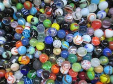 Marbles 1 pound of special collection 5/8" fancy mix marbles