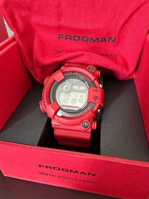 CASIO G-SHOCK FROGMAN GW-8230NT-4JR 30th Anniversary Red Frog Watch