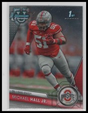 2023 Bowman University Chrome Michael Hall Jr. #170 Ohio State Buckeyes