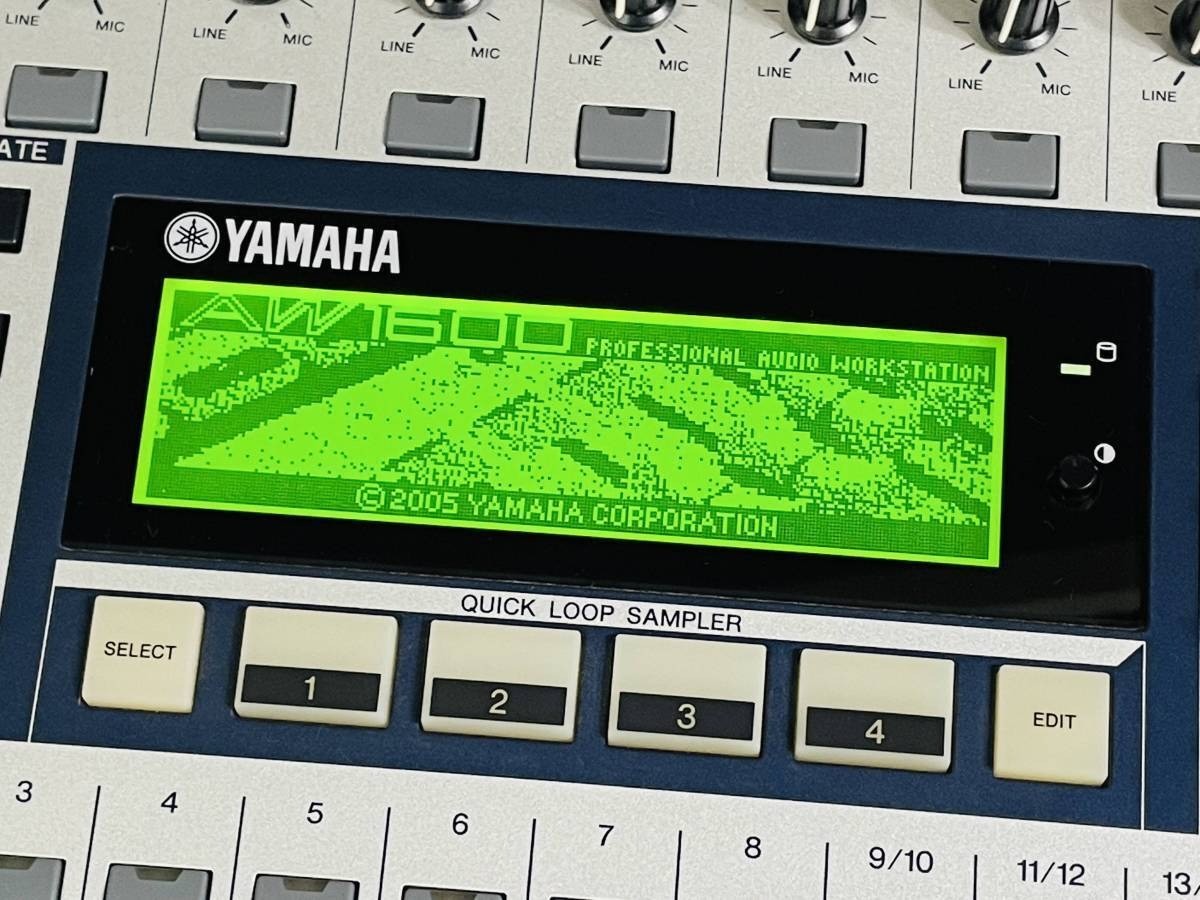 YAMAHA AW1600 Digital Multi-Track Recorder Tested Used Japan | eBay