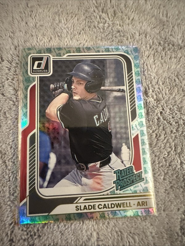 Panini 2025 Donruss Rated Prospect #112 Slade Caldwell Arizona Liberty Holo