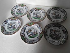 6 Piatti Società Italiana Ceramiche Laveno Anni 20 Diametro Cm 20 Ottime...